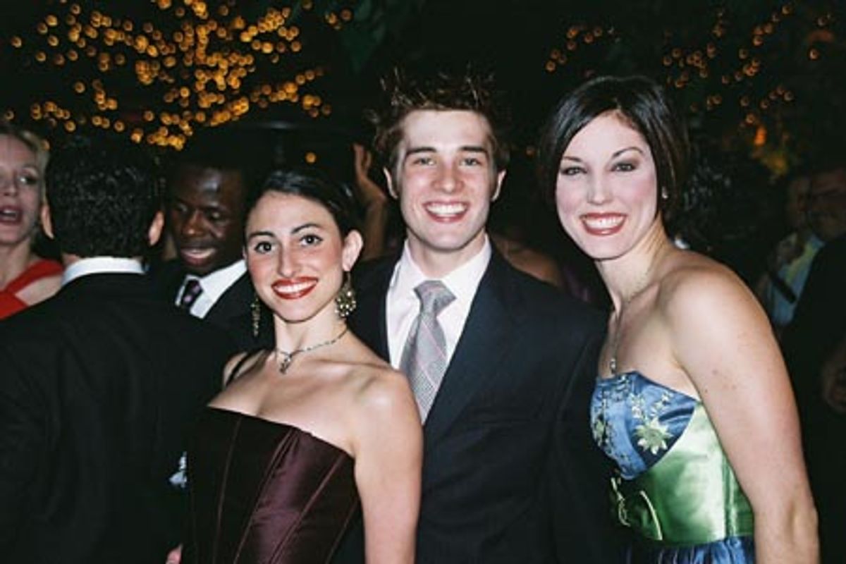 Natalie Cortez,  Paul McGill (Mark) and Mara Davi at 