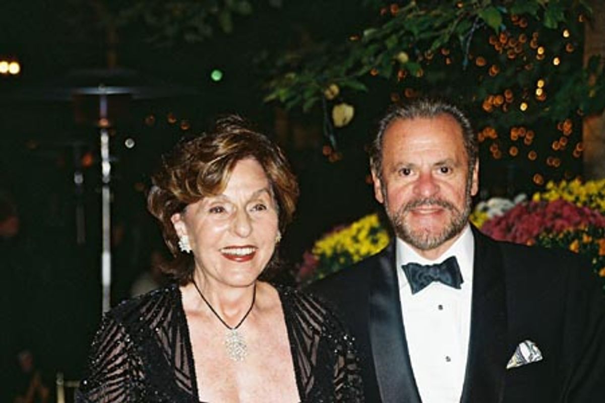 Fran Weissler and Barry Weissler at 