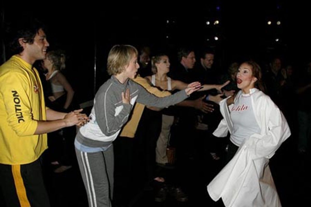 Lorin Latarro and company members at 