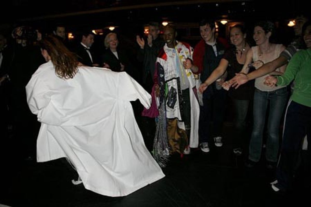 Lorin Latarro and company members at 