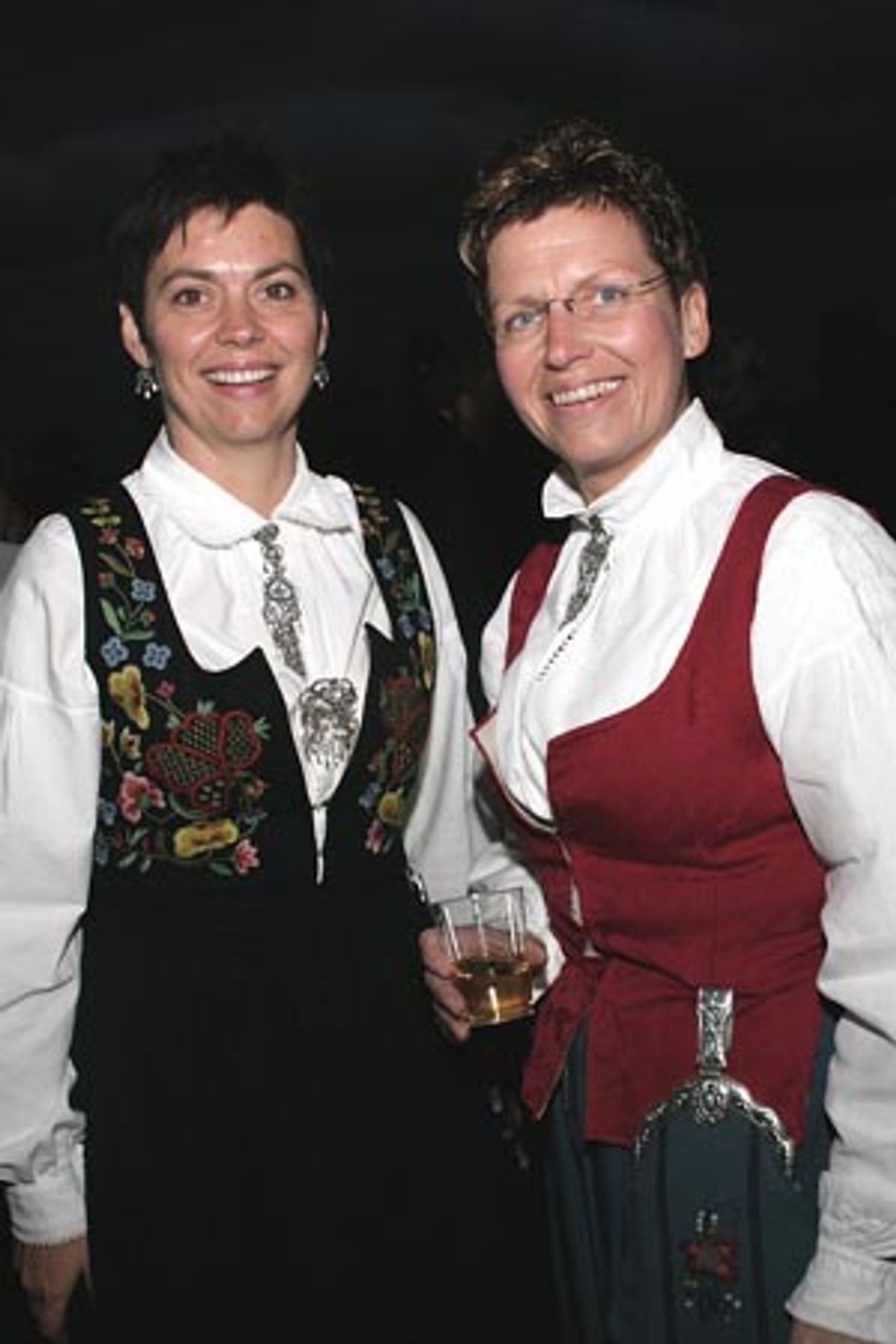 Maybrit Stove and Eli Blakstid at Peer Gynt Opens at the Delacorte