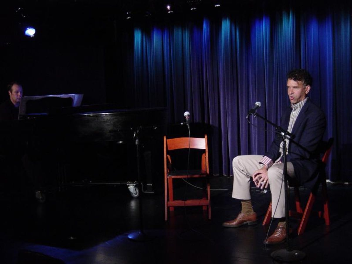 Of his approach to â€"The Impossible Dream,â€ Mitchell said: â€"I decided to break up the long-line phrases. I always like to talk about how important space is. Art is in the spaces. Anybody can sing a note; it takes an artist to sing the spaces. Anybody at 