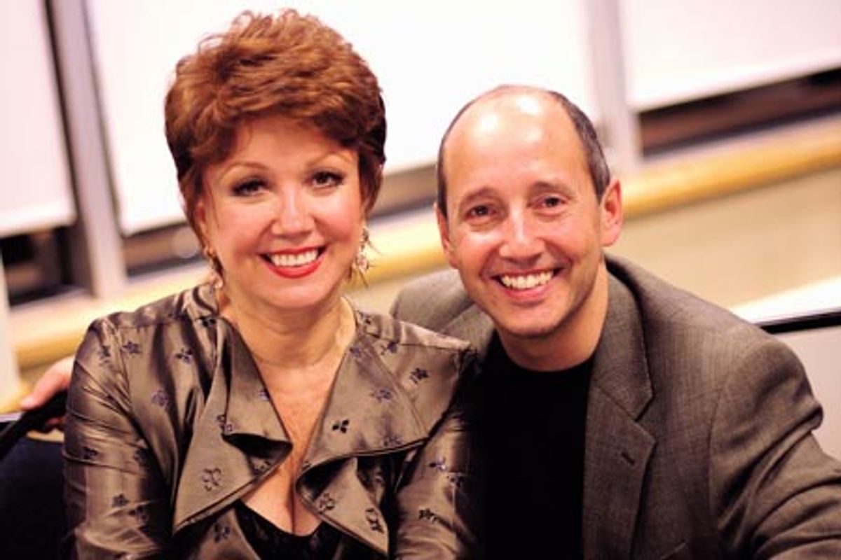 Donna McKechnie and Steven Sorrentino (B&N Director Special Events) at 