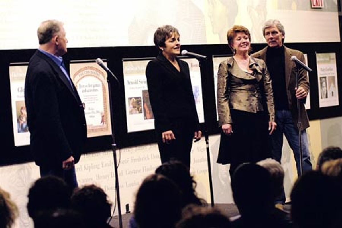 Harvey Evans, Priscilla Lopez, Donna McKechnie, and Thommie Walsh at 