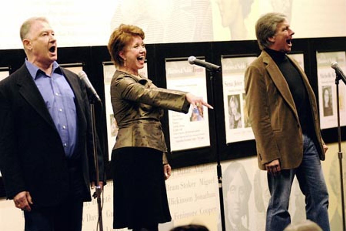 Harvey Evans, Donna McKechnie and Kurt Peterson at 