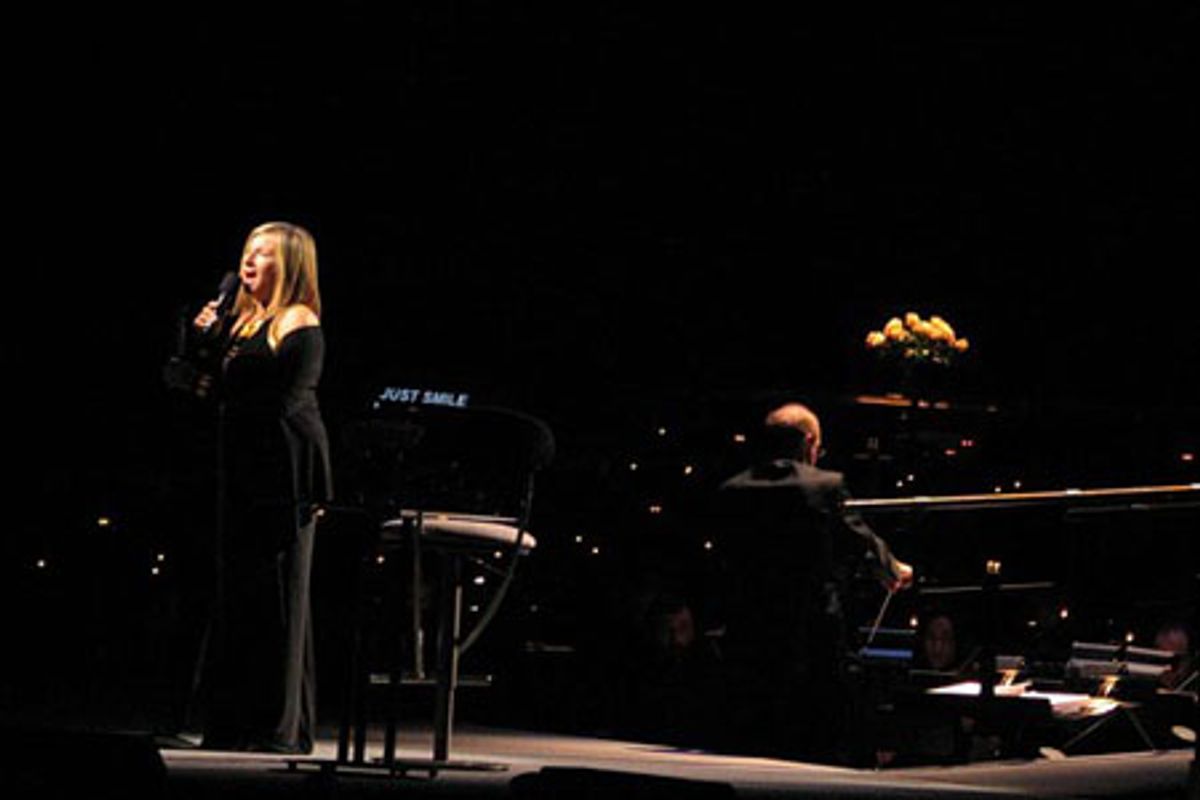 Barbra Streisand
 at 