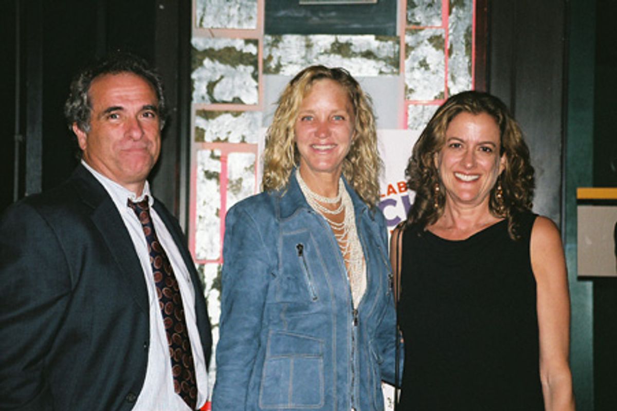 Mara Manus (Executive Director/Public Theater) and friends at 