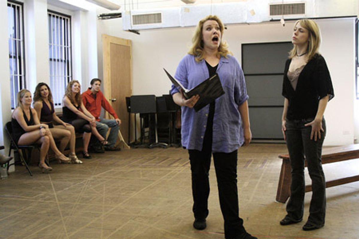 Emily Skinner and Mary Faber at 