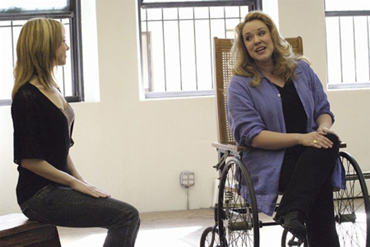 Mary Faber and Emily Skinner at 