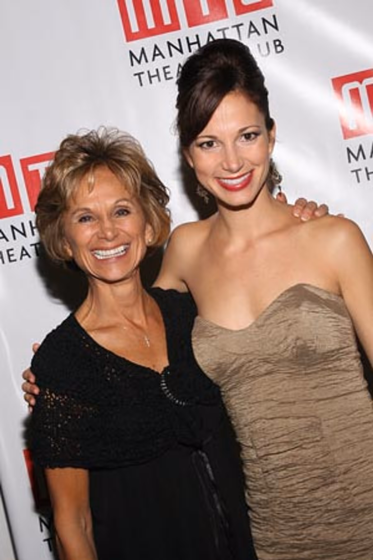 Jama Williamson and mother Beverly at 