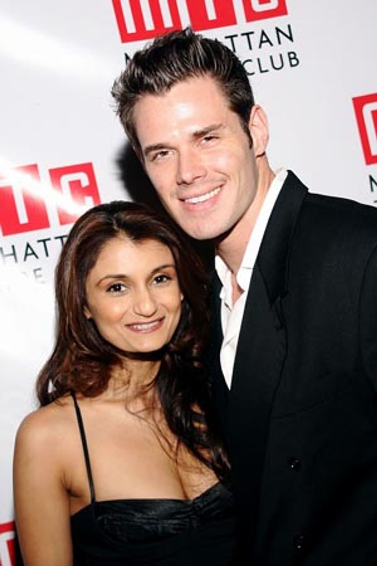 Anjali Bhimani and Josh Casaubon at 