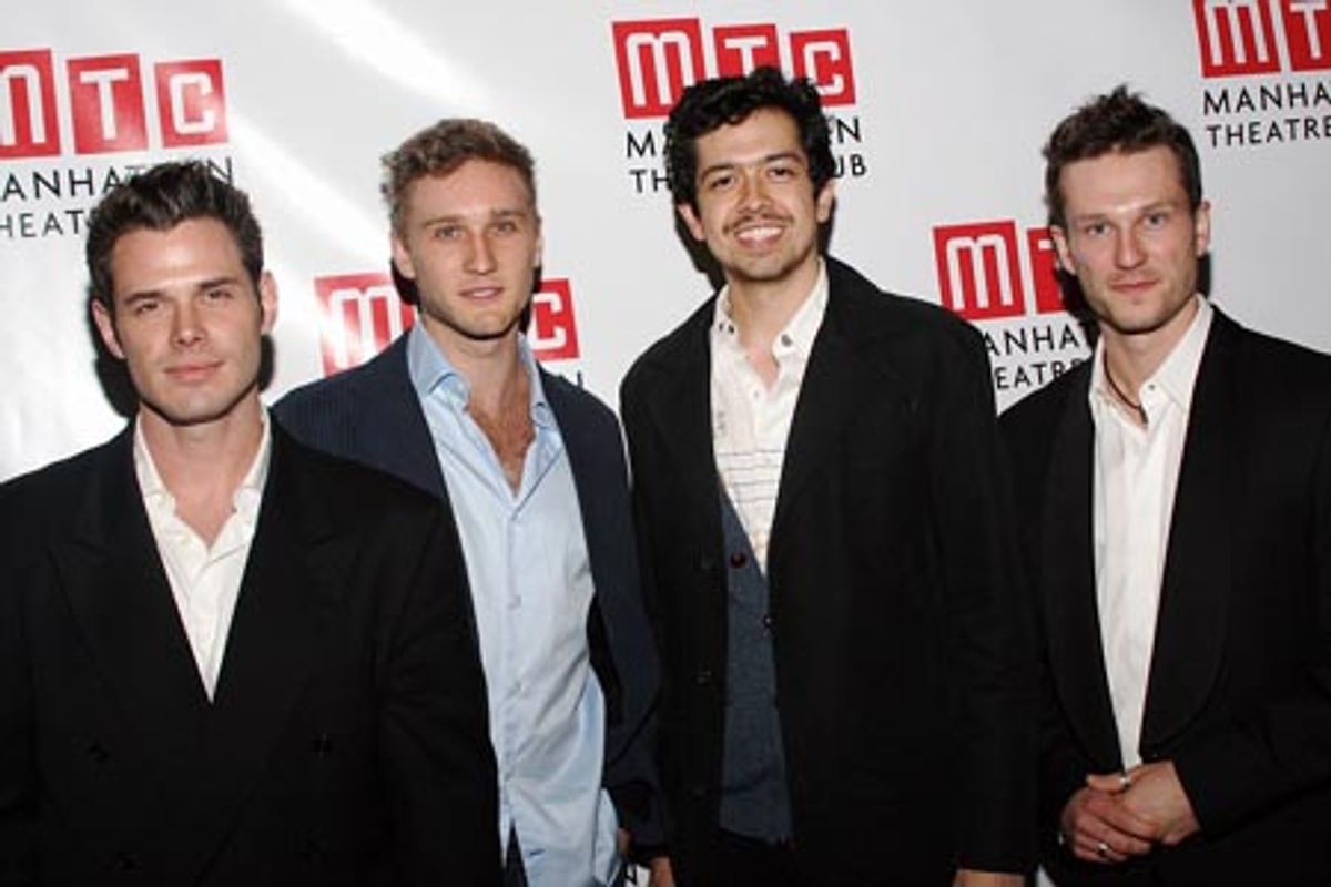 Josh Casaubon, Aaron Staton, Geoffrey Arend, and Brian Bielawski at 