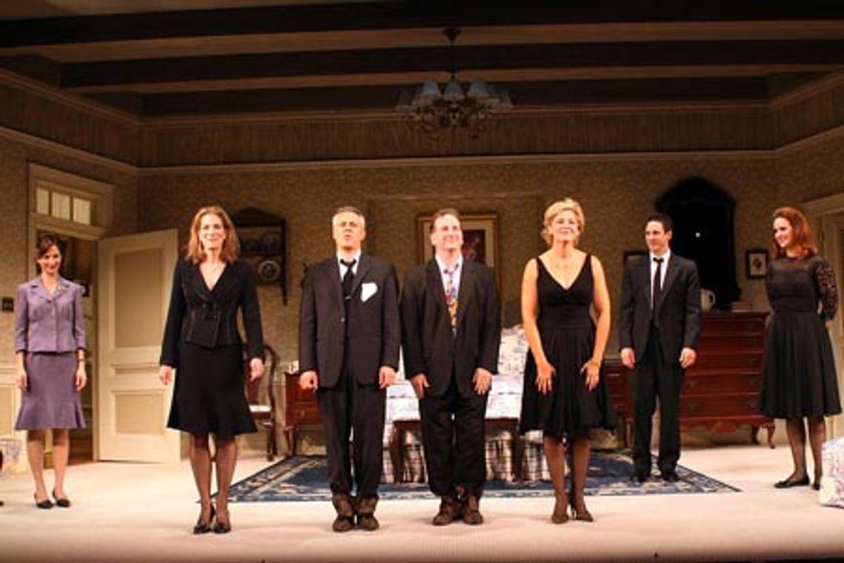 Jama Williamson, Patricia Kalember, Matthew Arkin, Mark Linn Baker, Michelle Pawk, Scott Cohen, and Rebecca Kreskoff at 