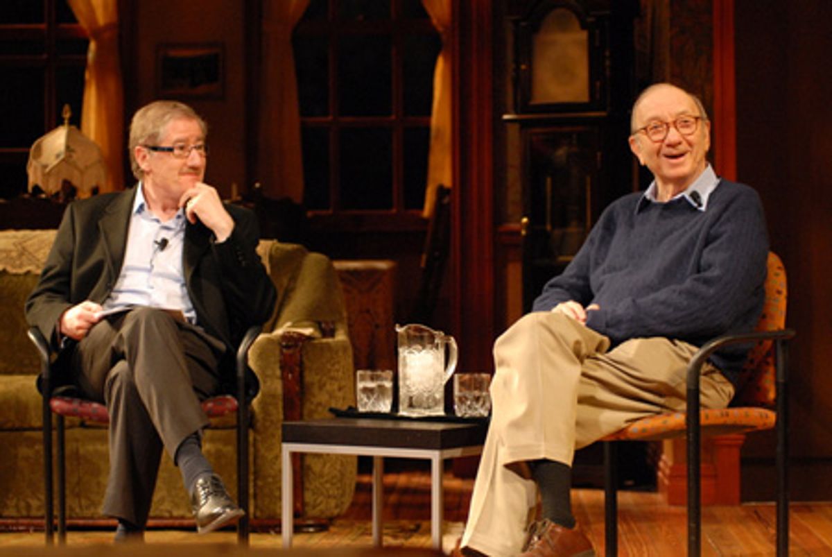 Guthrie Artistic Director Joe Dowling and Neil Simon in an 'In Conversation' on stage at 