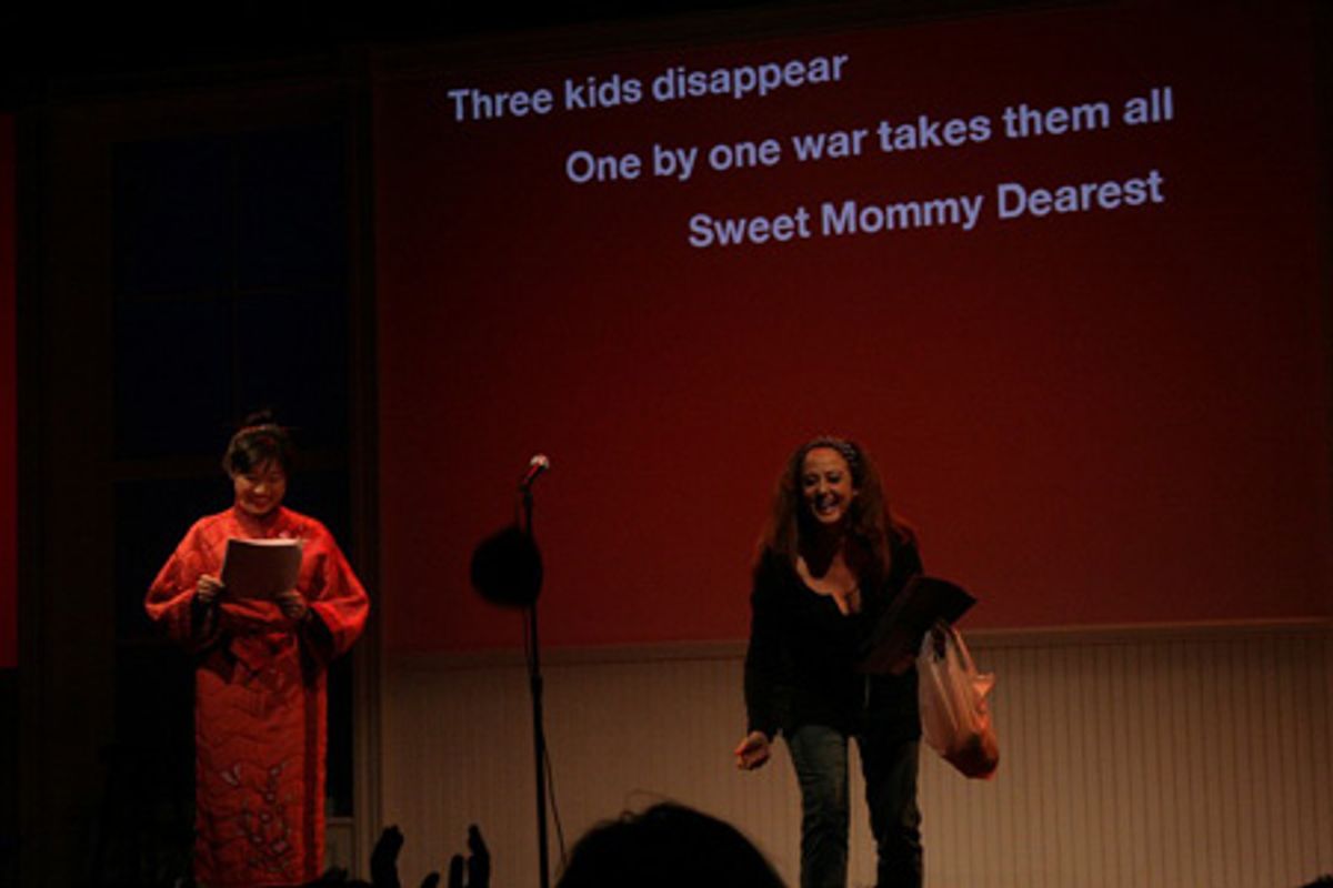 Angela Lin and Sharon Michaels at 