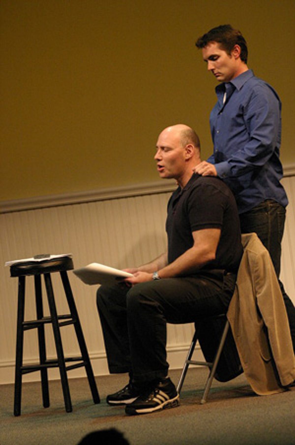 Arnie Mazer and Zach Shaffer at 