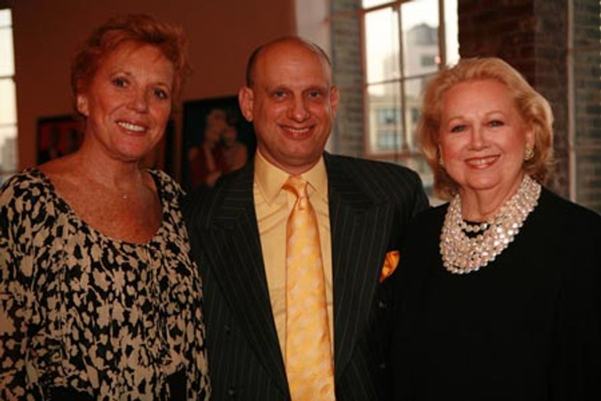 Suzanne Ramos (Vice-president PFLAG NYC and Cofounder 'Stay Close' ), Adam LeGrant, and Barbara Cook, who received the 2006 PFLAG NYC Celebrity Leadership Award
 at 