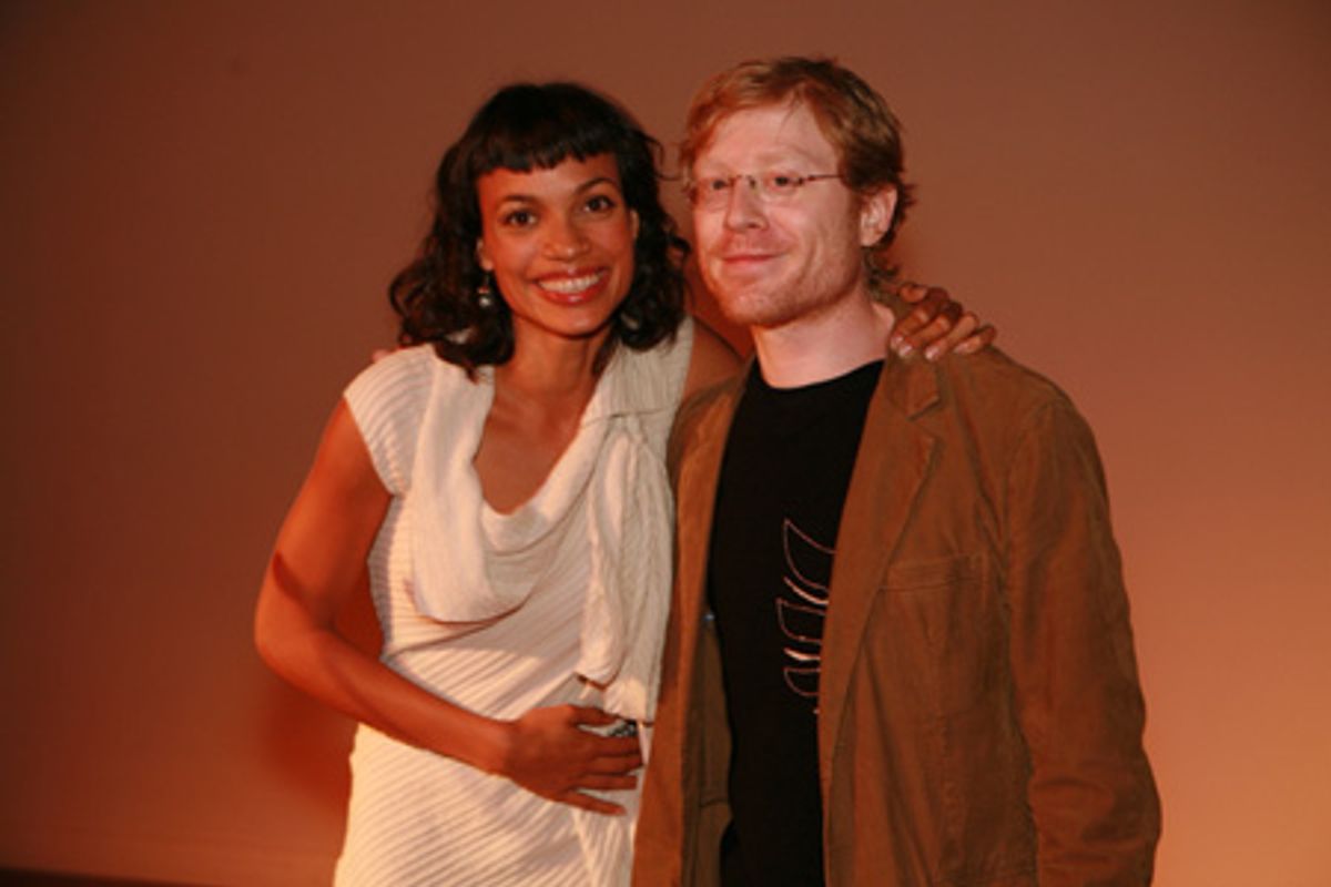 Rosario Dawson and Anthony Rapp
 at 