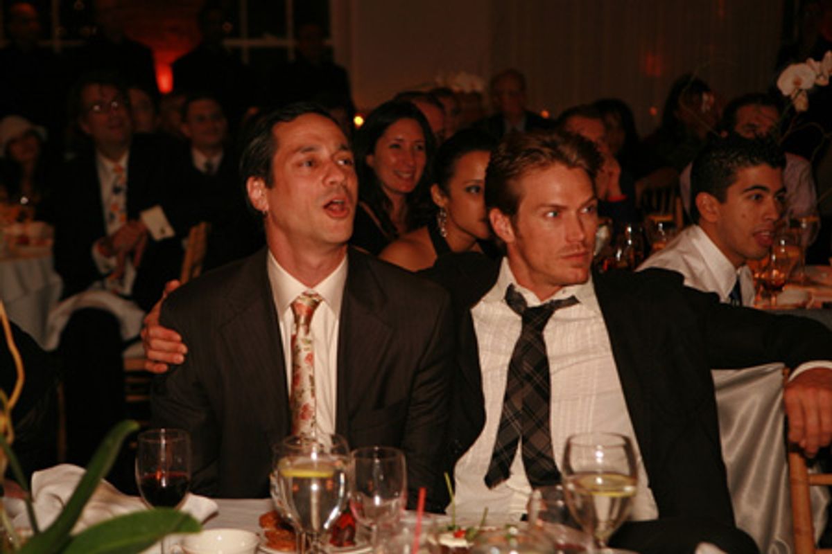 Frank Jump and Jason Lewis
 at 