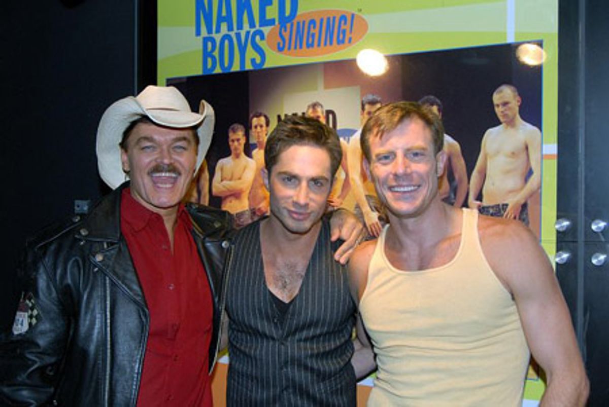 Randy Jones, Michael Lucas, and Spencer Quest at 