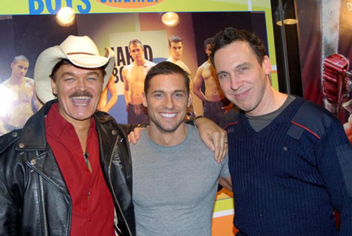 Randy Jones, Michael Lucas and Spencer Quest at 