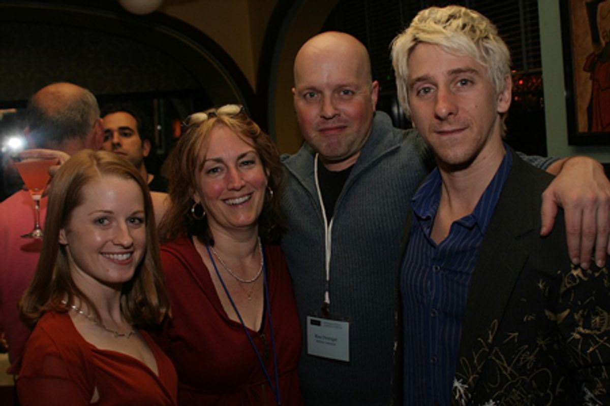 Merrill Grant, Lori Bales, Ron Dwenger, and Luther Creek at 