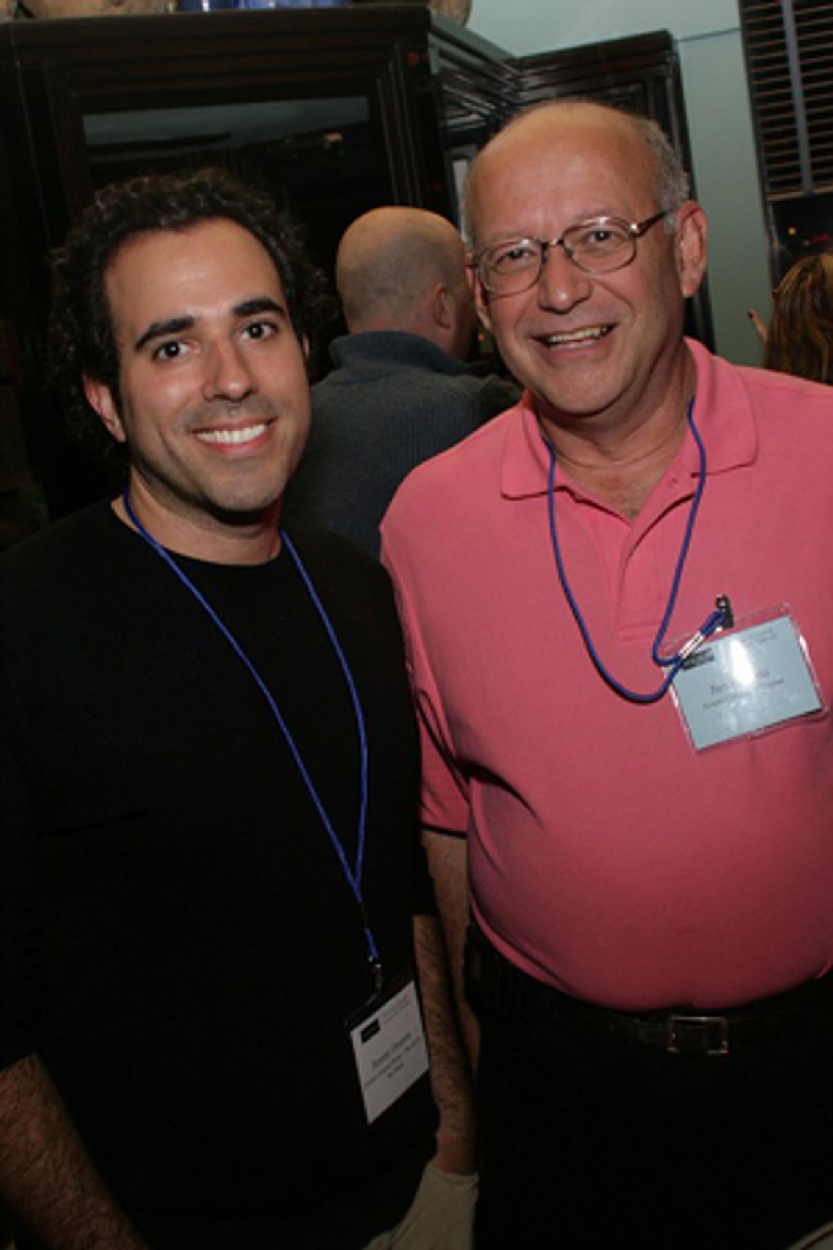 Jeremy Desmon and Jim Roberts at 