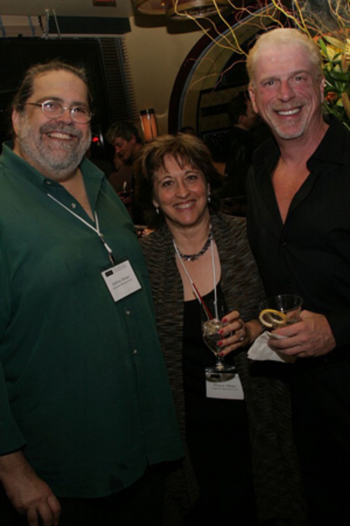 Anthony Barnao, Eleanor Albano, and Ron Abel at 