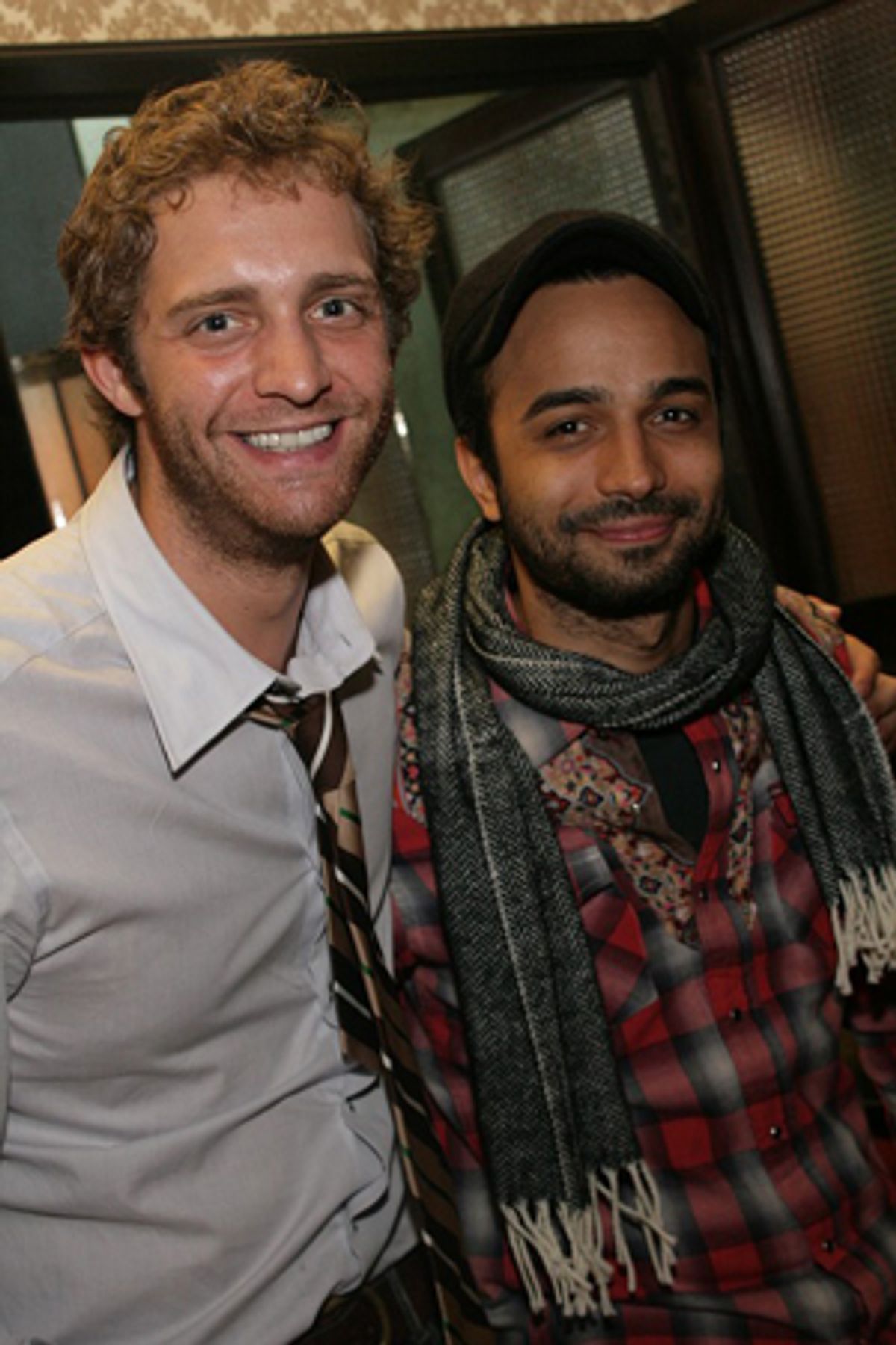 Colin Hanlon and Andy SeÃ�'Â±or Jr. at 