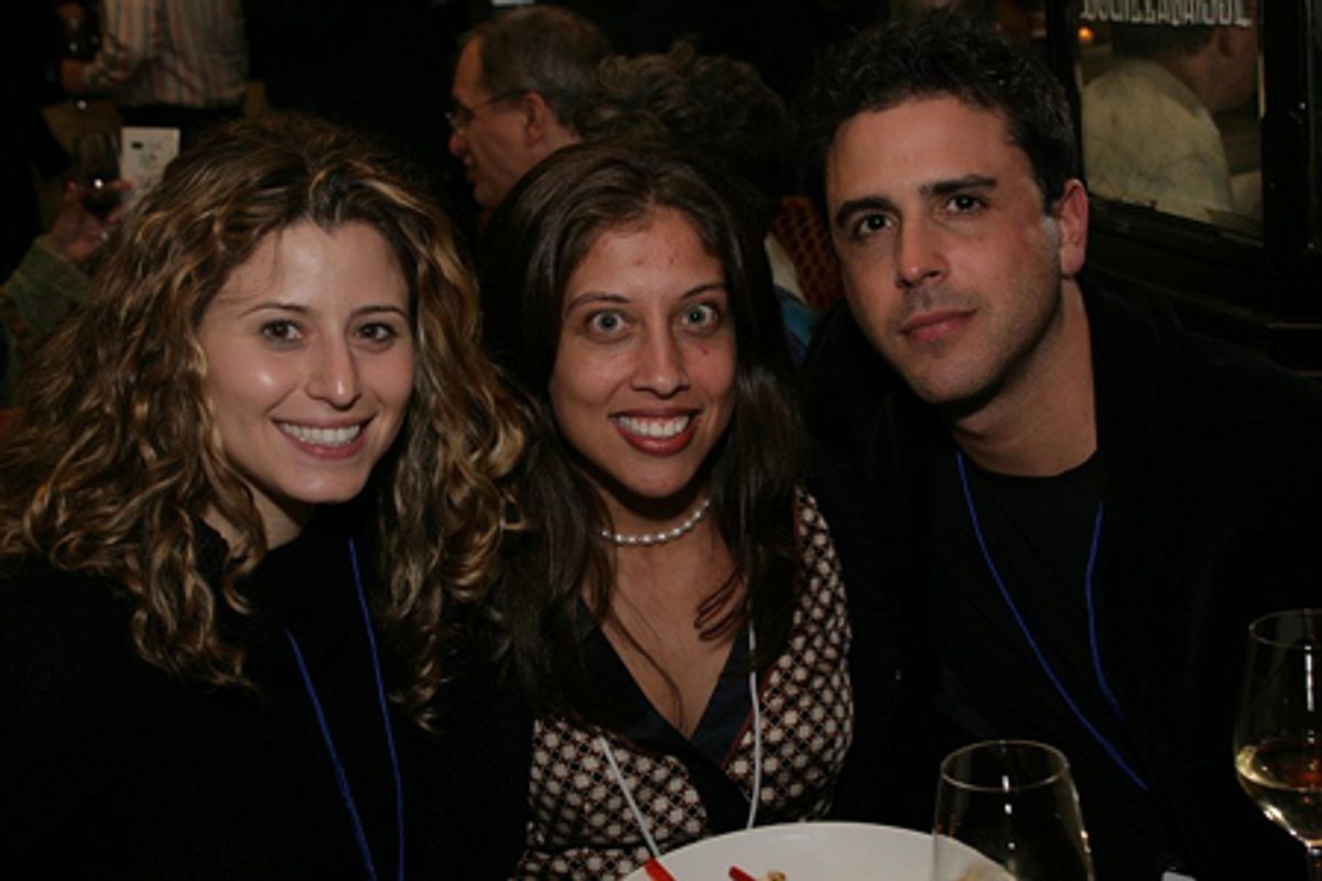 Tara Smith, Denyce Milson and Scott Alan at 