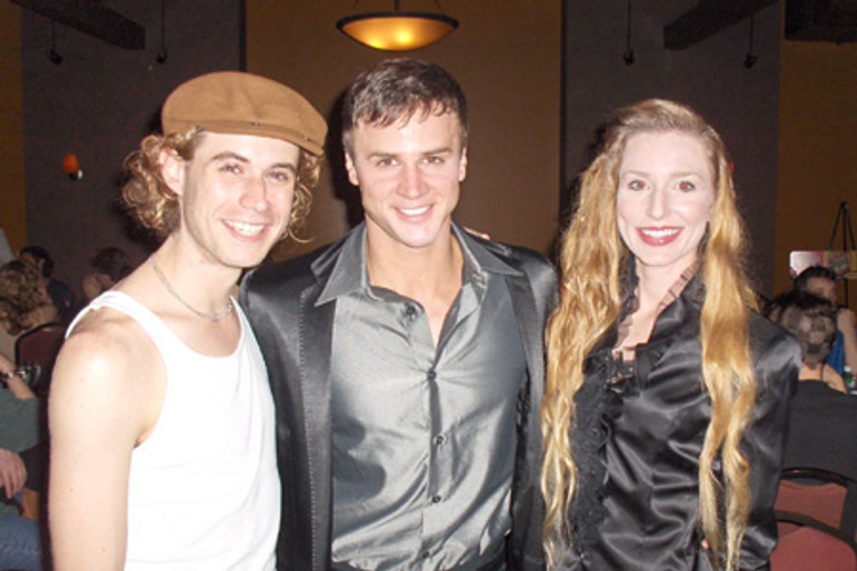 Joshua Park, and James Royce Edwards with his wife Karen at 