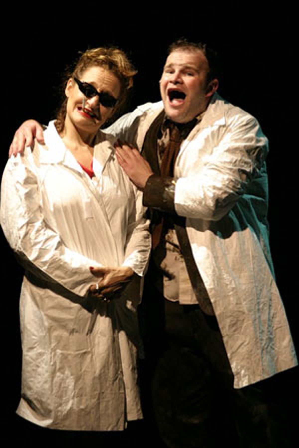 Amy Coleman and Kenny Wade Marshall at 