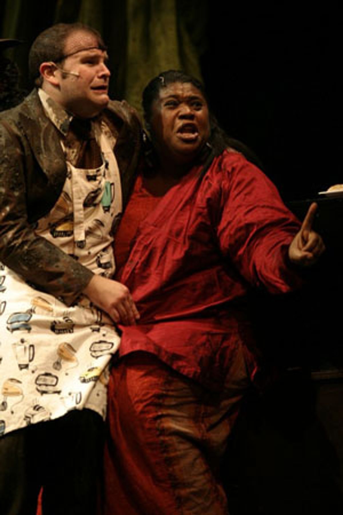 Kenny Wade Marshall and Reggan Holland at 