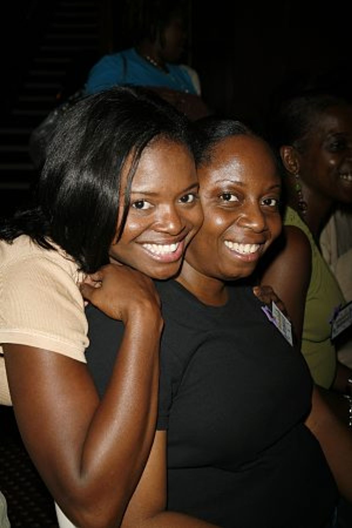 LaChanze and Betty Gillispie at Dresser Appreciation Day at Color Purple