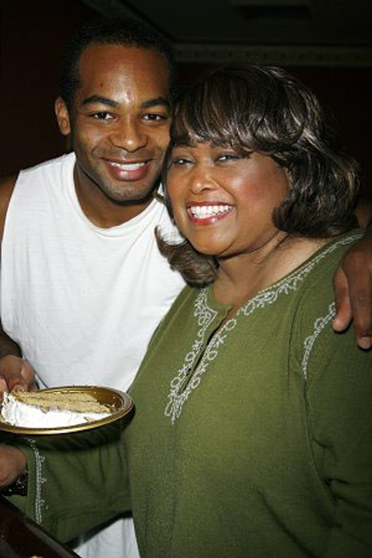 Brandon Victor Dixon and Felicia P. Fields at 