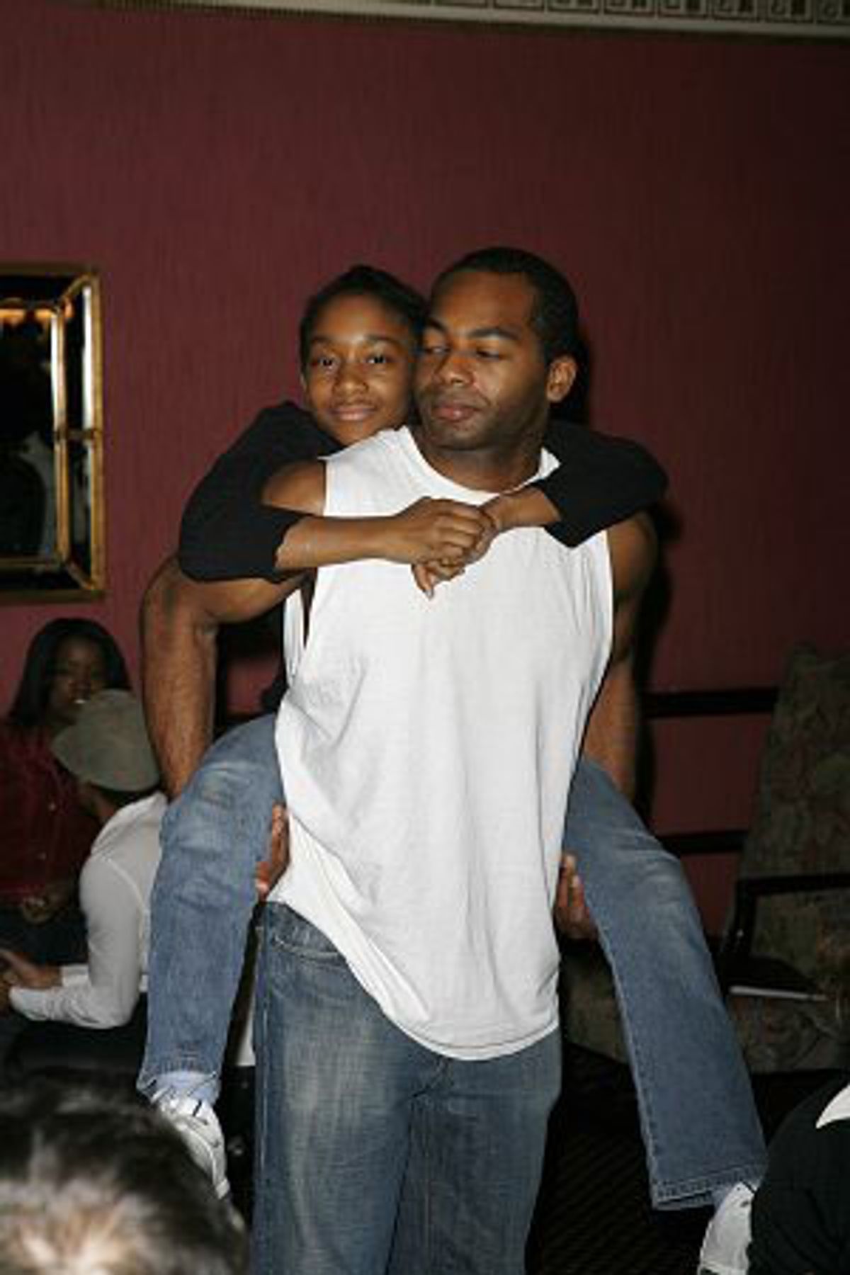 Brandon Victor Dixon and Zipporah G. Gatling at 