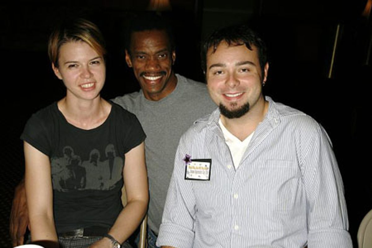 Tracey Diebold, Charles Gray and Jay Woods at 