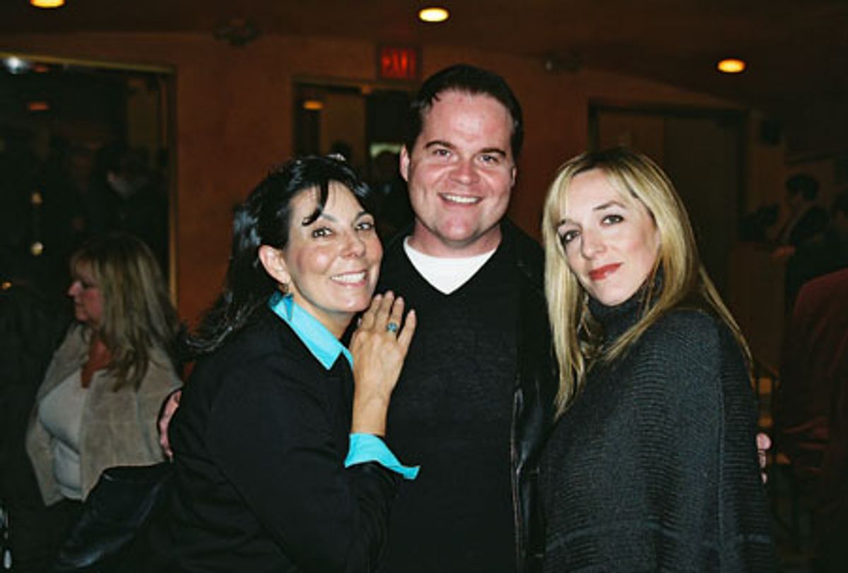 Christine Pedi, John Treacy Egan and Julia Murney at 