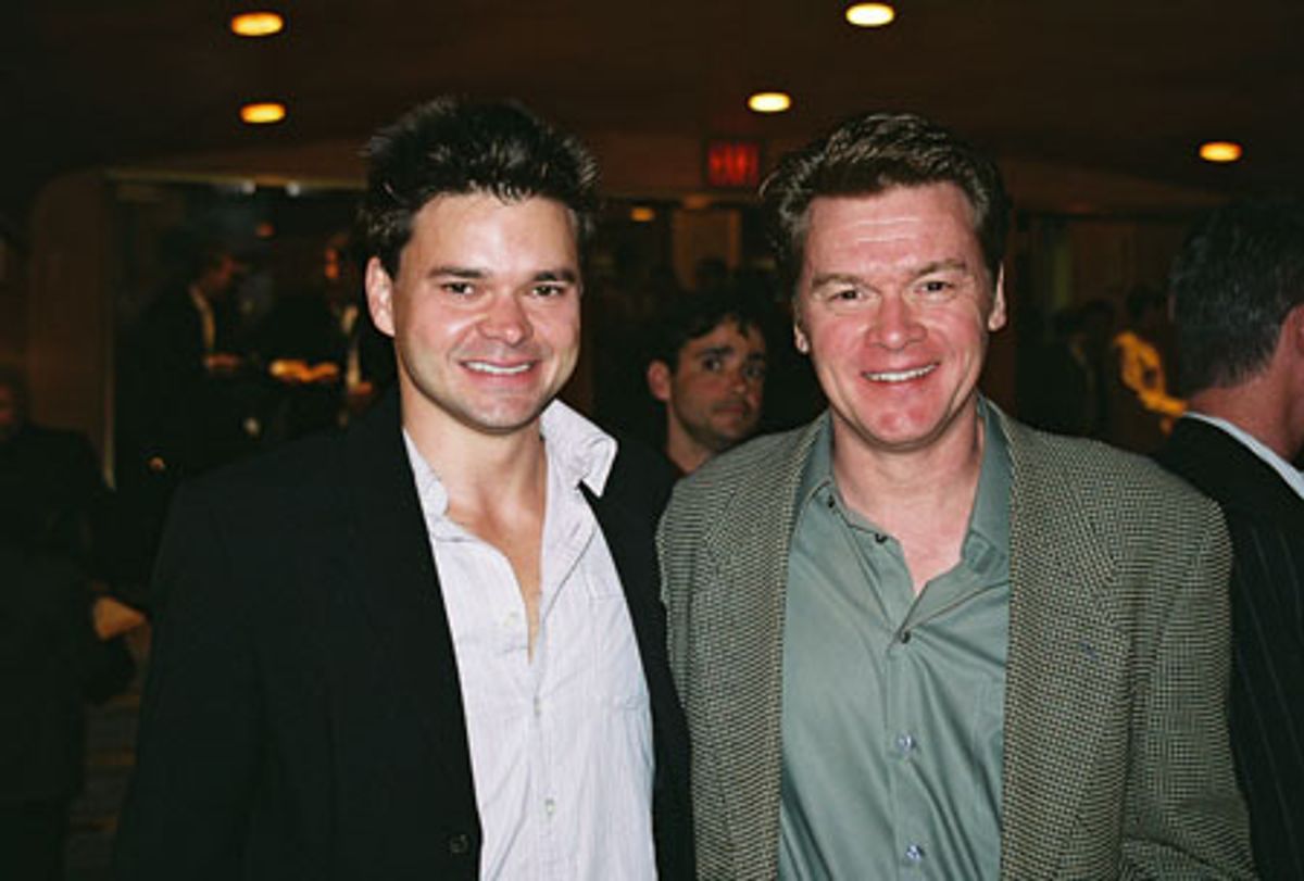 Hunter Foster and John Scheer at 