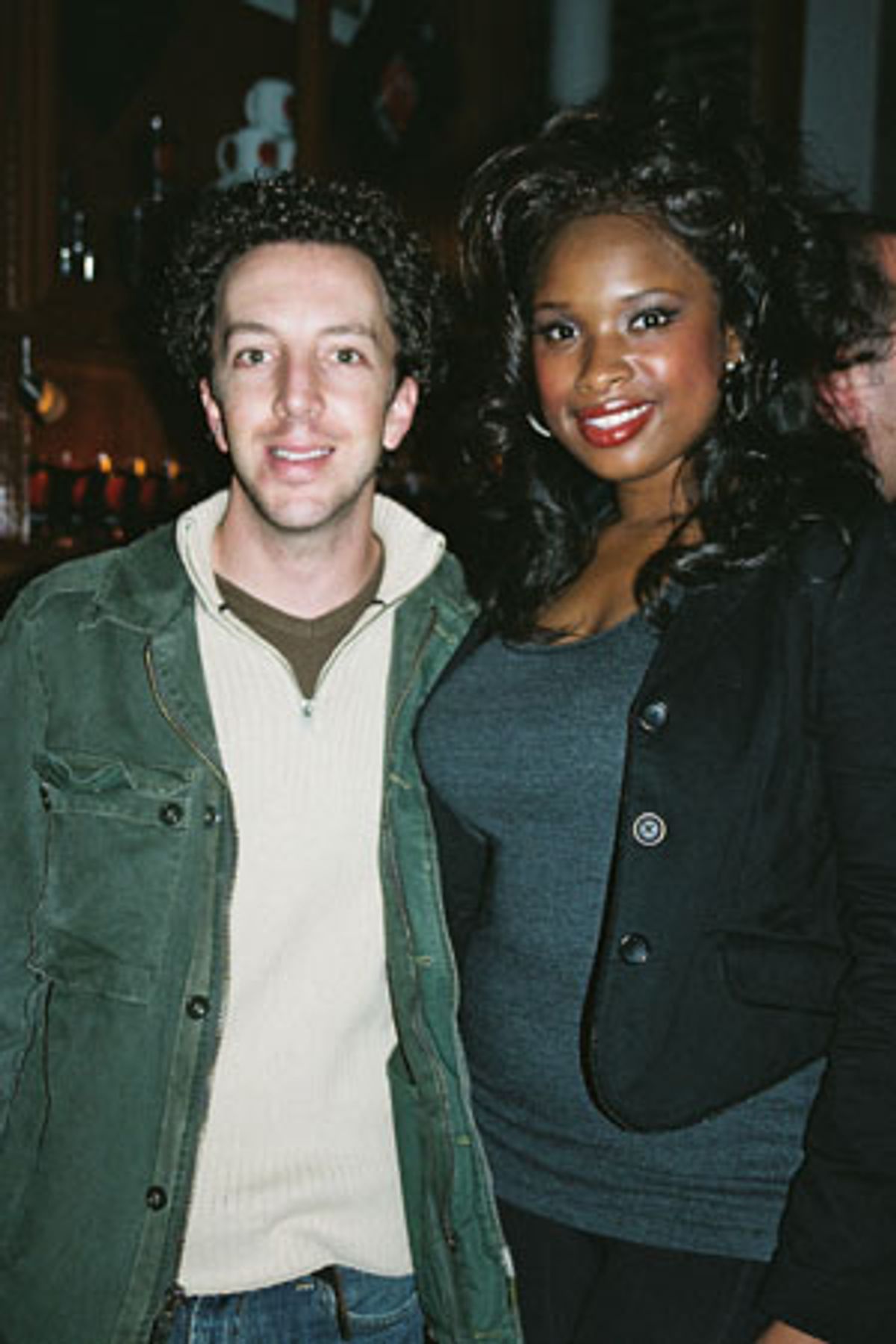 Brian Golub and Jennifer Hudson at 
