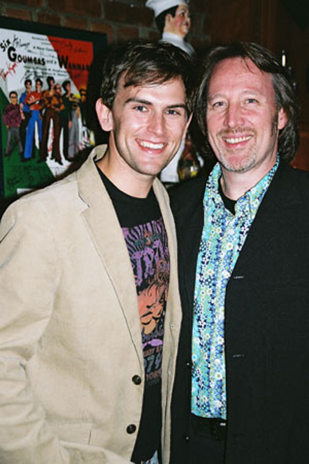 Daniel Reichard and John McDaniel at 