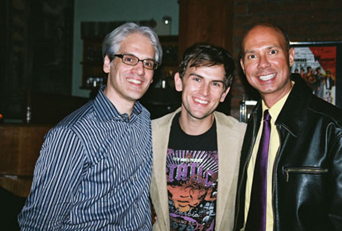 Chuck Mirarchi, Daniel Reichard and Richie Ridge at 