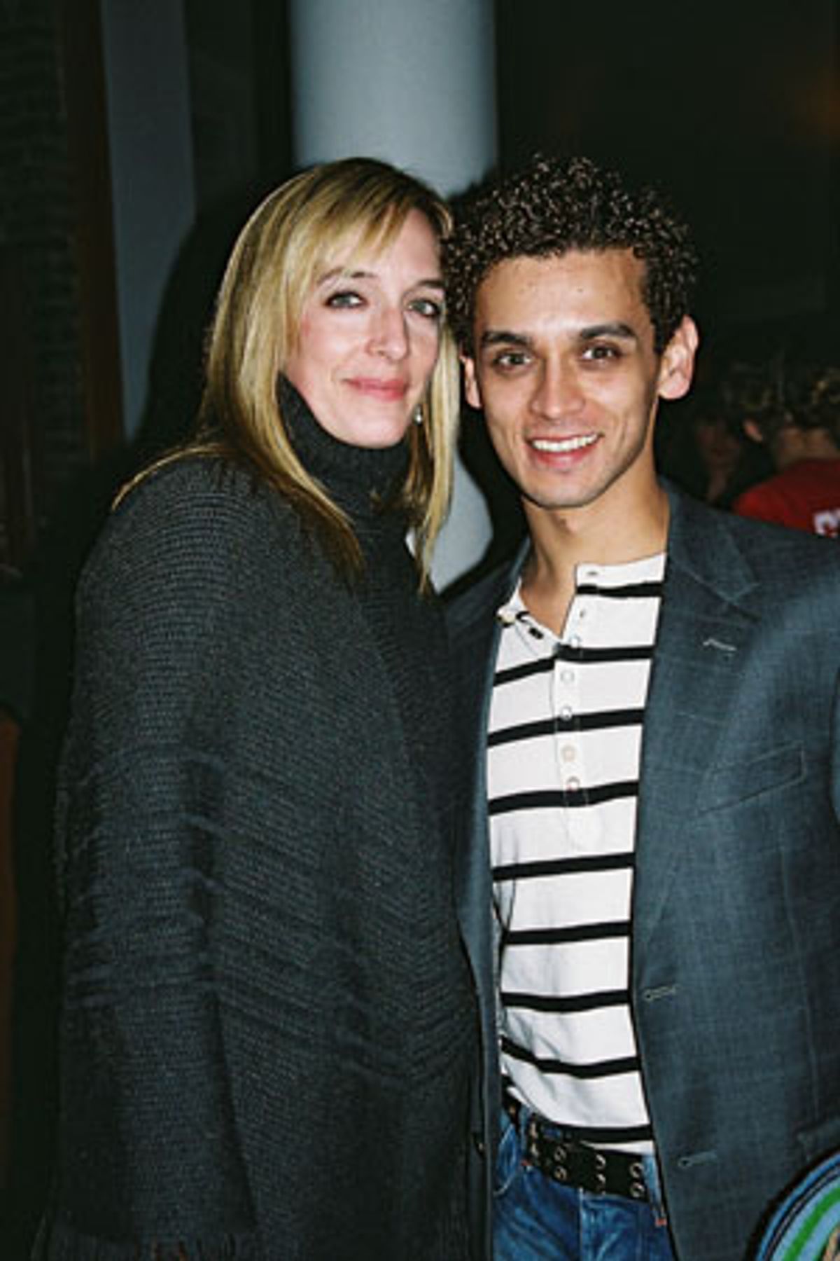 Julia Murney and Michael Longoria at 