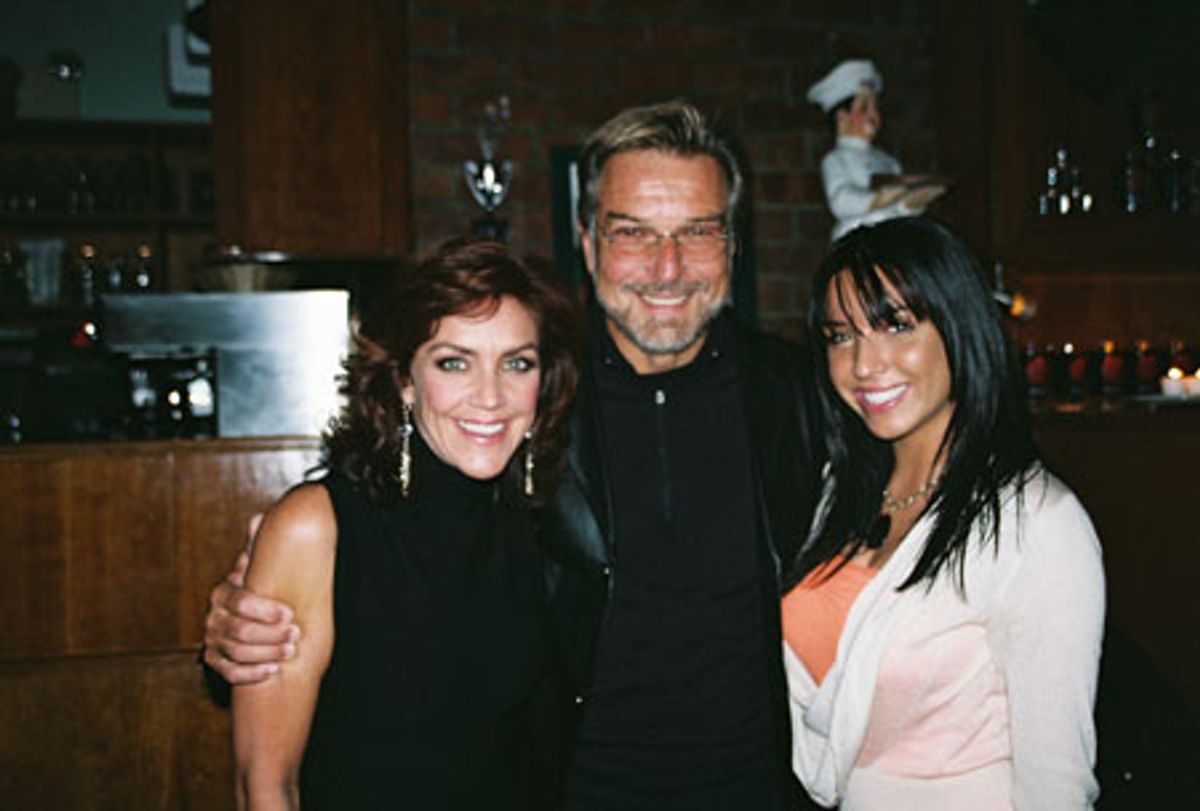 Andrea McArdle, Edd Kalehoff and Alexis Kalehoff at 
