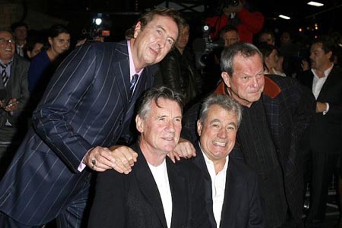 Eric Idle, Michael Palin, Terry Jones and Terry Gilliam at 