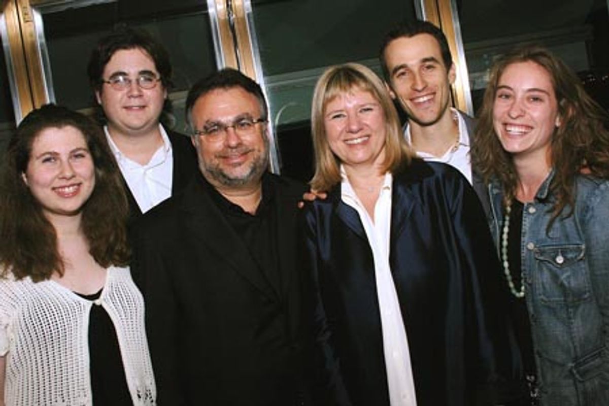 Family Photo: Liz Frankel, Clark Frankel, Richard Frankel, Kathleen Clark, Josh Frankel, and Eve Biddle at 