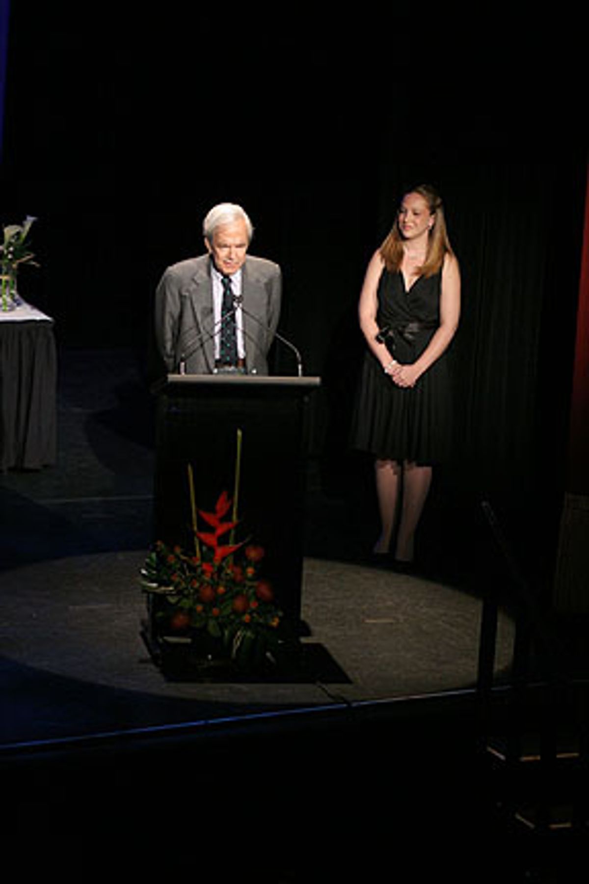 Fred Papert (Theatre History Preservation Award recipient) at 