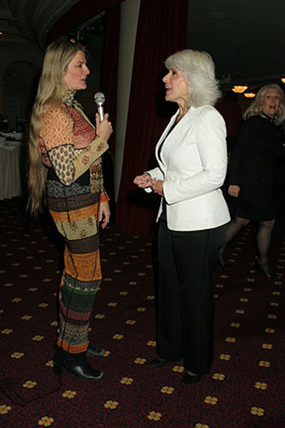 Bonnie Comley and Jamie DeRoy at 