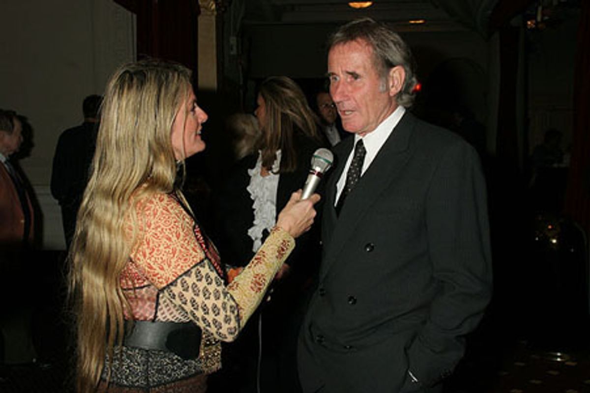 Bonnie Comley and Jim Dale at 