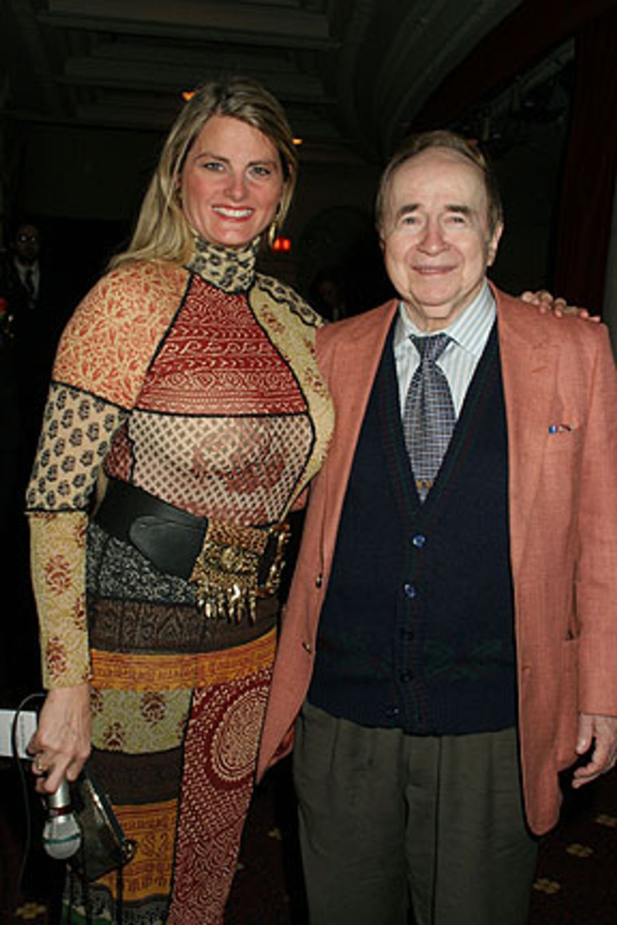 Bonnie Comley and Joe Franklin at 